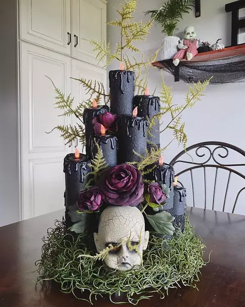 spooky halloween centerpieces diy dollar store ideas 13