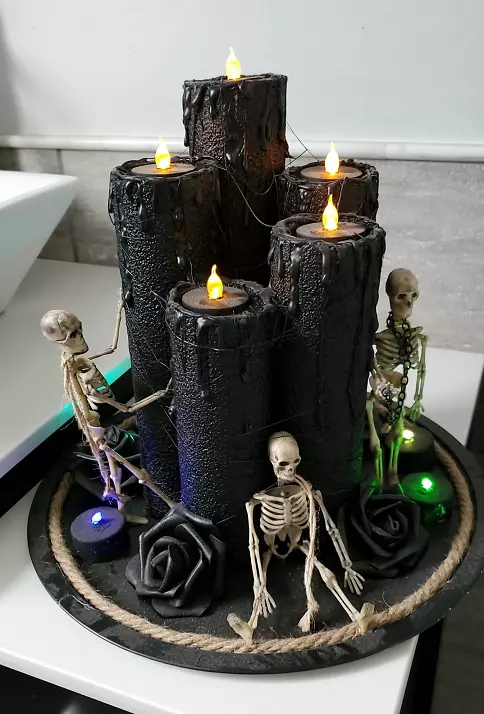 spooky halloween centerpieces diy dollar store ideas 16