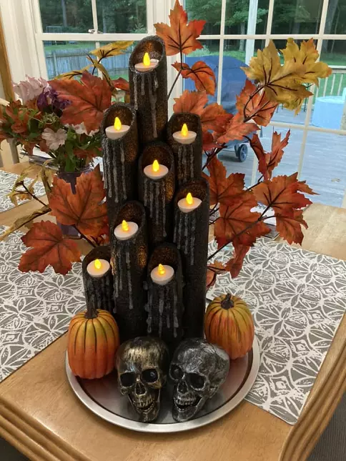 spooky halloween centerpieces diy dollar store ideas 17