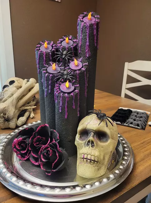 spooky halloween centerpieces diy dollar store ideas 2