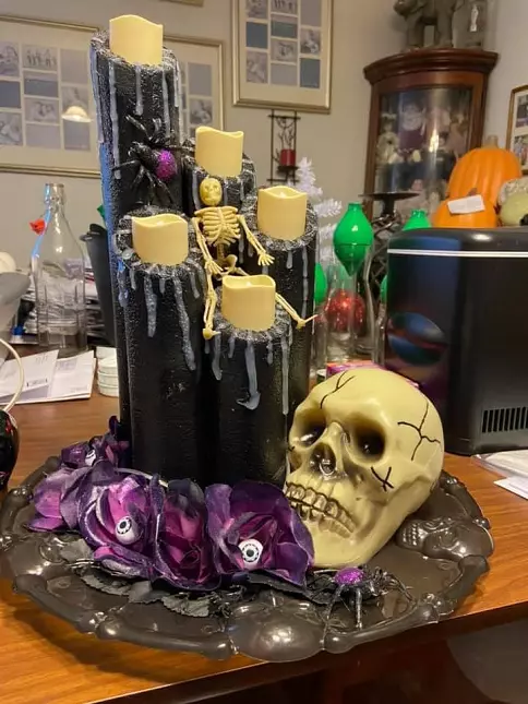 spooky halloween centerpieces diy dollar store ideas 20