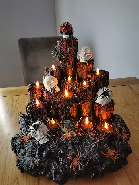 spooky halloween centerpieces diy dollar store ideas 4