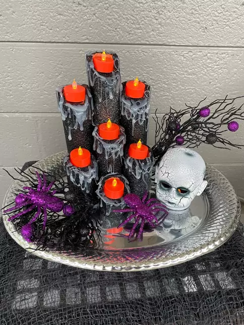 21 Spooky Halloween Centerpieces DIY Dollar Store Ideas