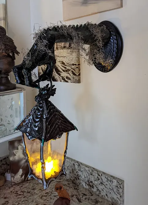 dragon hand lantern diy halloween ideas 4