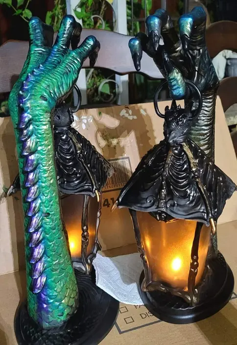 dragon hand lantern diy halloween ideas 7