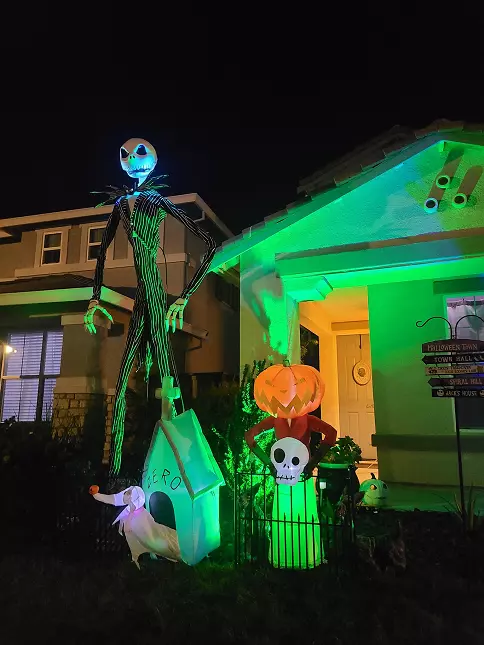 13 ft jack skellington outdoor halloween 7