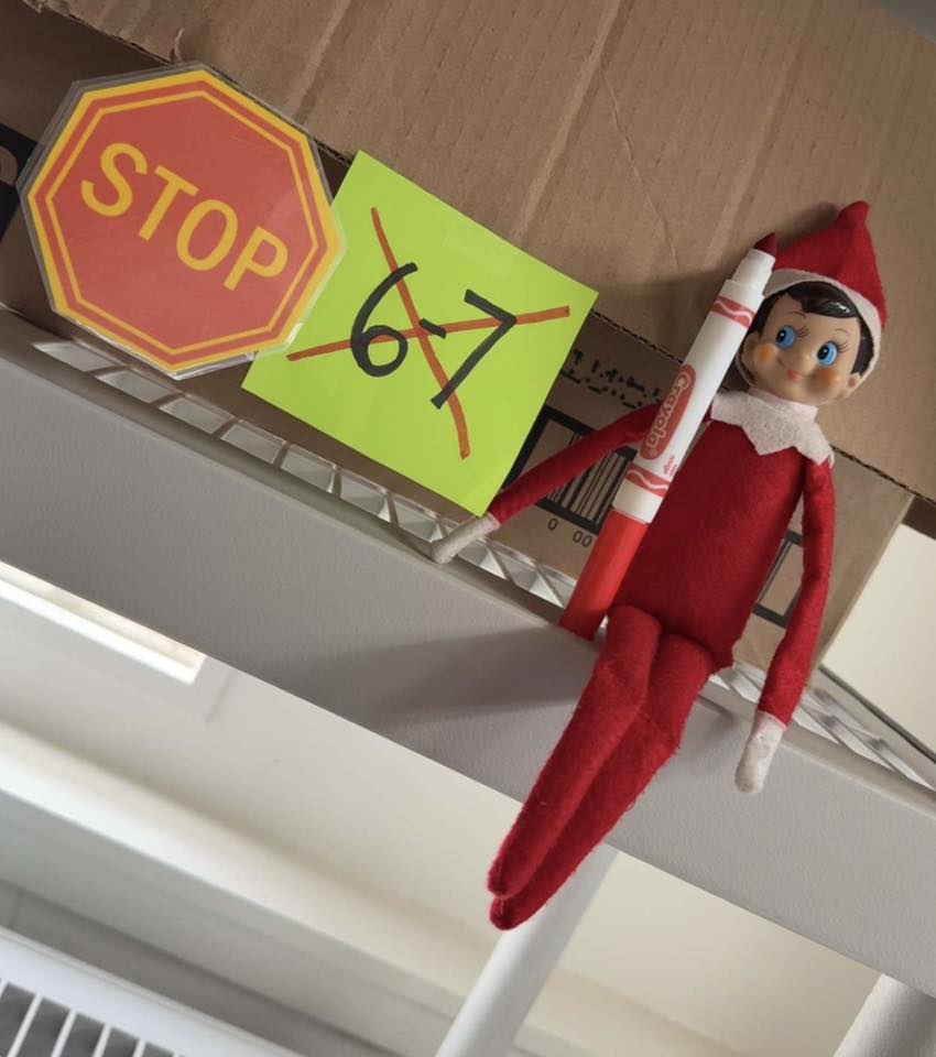 elf on the shelf ideas 19
