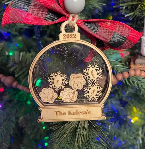personalized christmas ornament 5