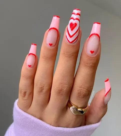 valentines day nails 3