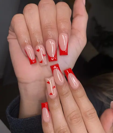 valentines day nails 4