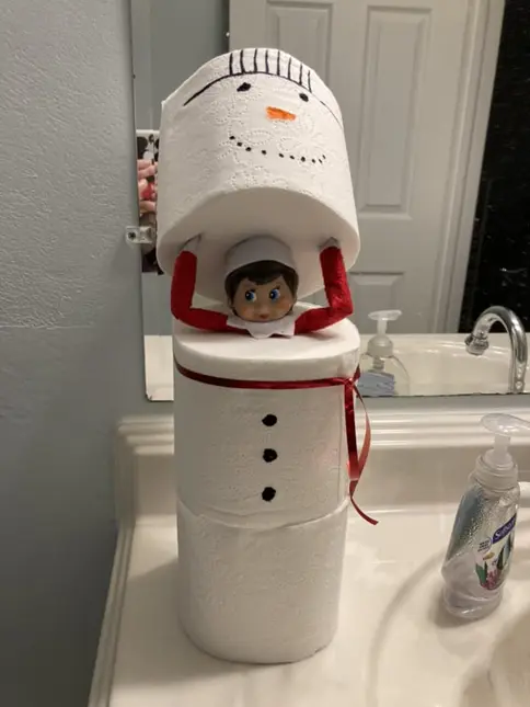 elf on the shelf ideas 13