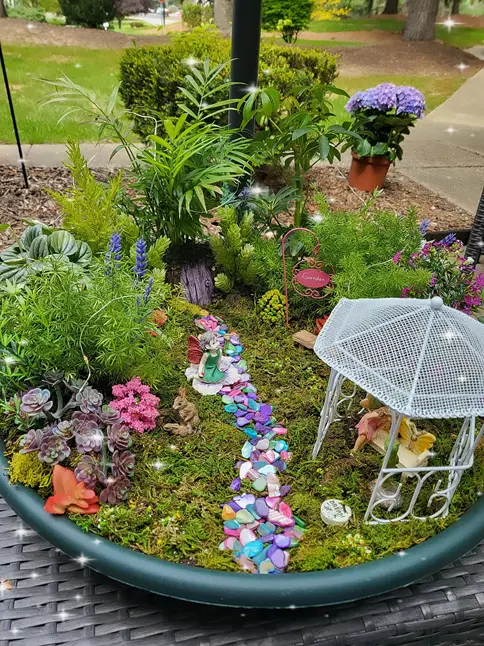 fairy garden ideas outdoors 16