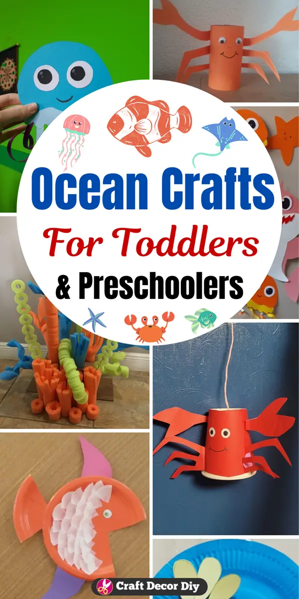 creative ocean crafts for toddlers and preschoolers 2p