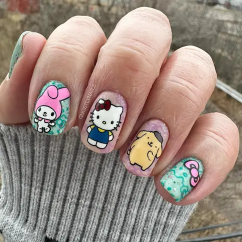 back to school nails 14