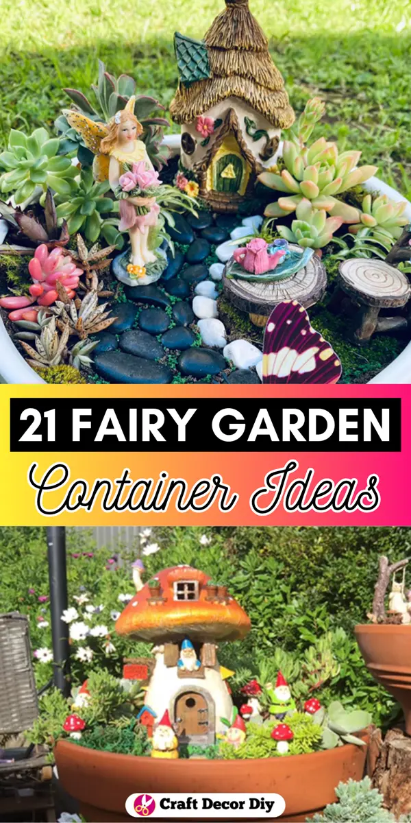 fairy gardens pot kids 2p