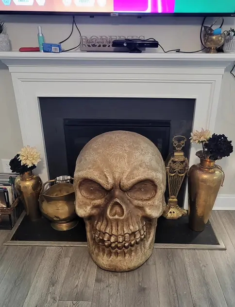 halloween mantel decor 7