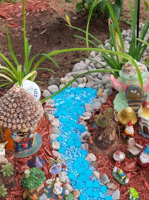 DIY Fairy Garden Outdoors