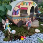 miniature fairy garden village 1