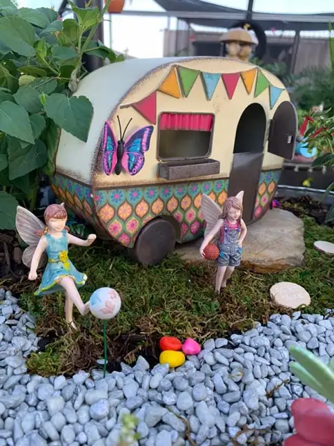miniature fairy garden village 1