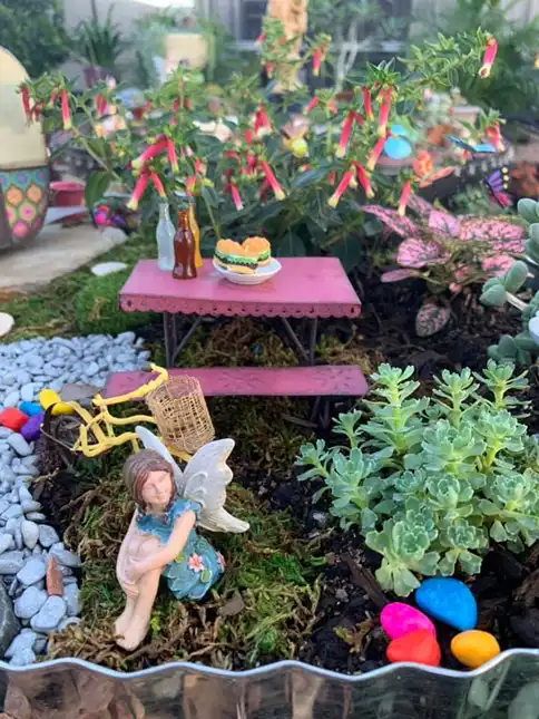 miniature fairy garden village 3