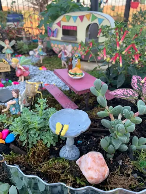 miniature fairy garden village 5