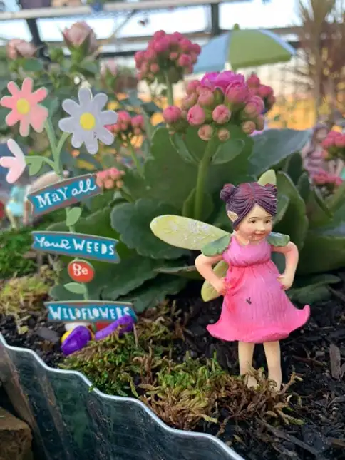 miniature fairy garden village 8