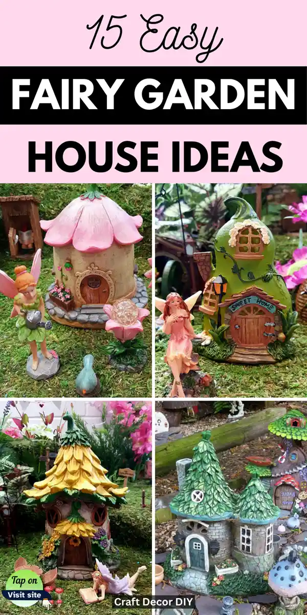 fairy garden house ideas